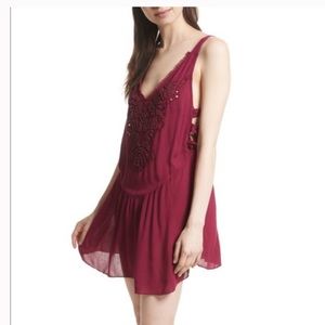 Intimately Free People L Delphine slip dress EUC